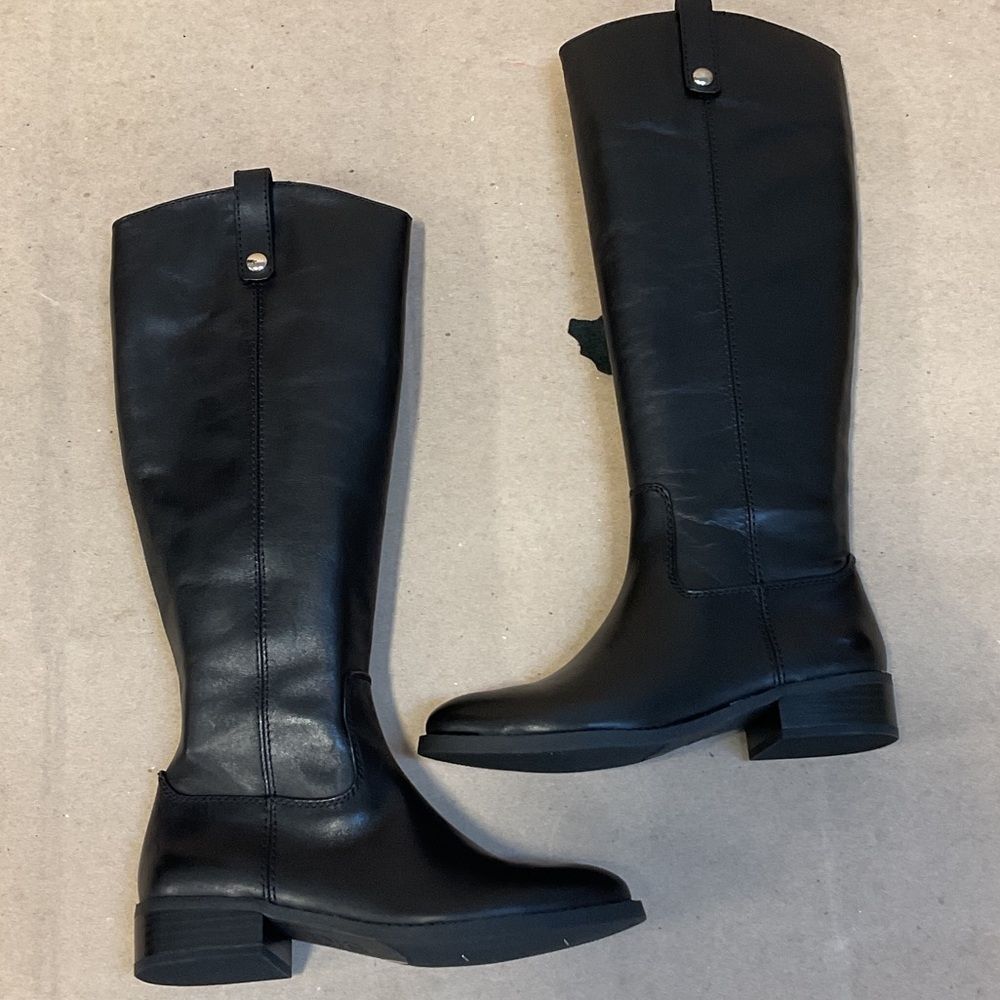 INC International Concepts Fawne Black Over the Knee Boots